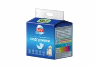 Подгузники впитывающие для собак и кошек Cliny XS