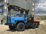 Новые лесовозы Урал 2020 г.в. от завода с манипуляторами VM10L74